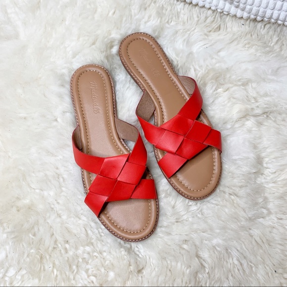 madewell knot slide sandal